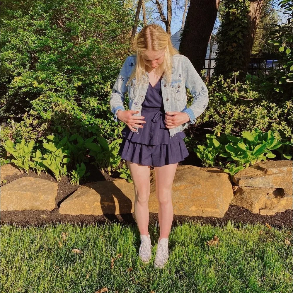 Altar’d State Ruffle Romper - Picture 1 of 5